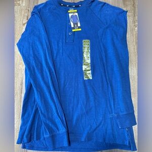 New Long sleeve, royal blue GAP, medium size for men
